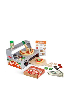 Melissa & Doug - Top & Bake Pizza Counter Play Set - Ages 3+