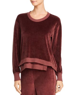 petite velour sweatsuits