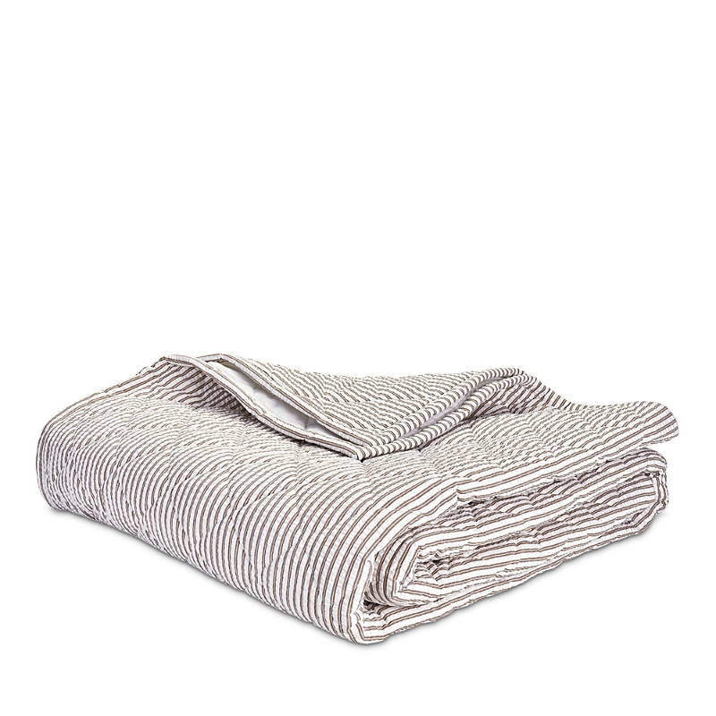 Matouk Matteo Quilt, Twin In Brown