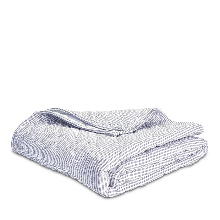 Matouk Matteo Quilt, Full/queen In Sea