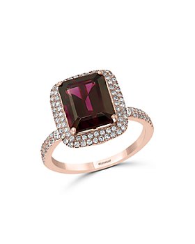 Bloomingdale's - Rhodolite & Diamond Ring in 14K Rose Gold - 100% Exclusive