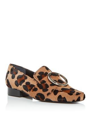 women's leopard loafers