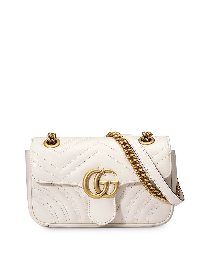 Gucci GG Marmont Mini Bag in White