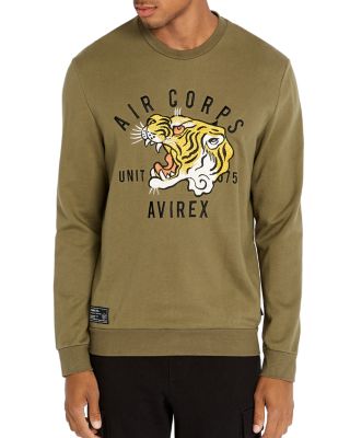 Avirex Tiger Logo Sweatshirt | Bloomingdale's