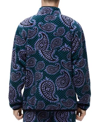 OBEY Eisley Paisley Half-Zip Fleece | Bloomingdale's