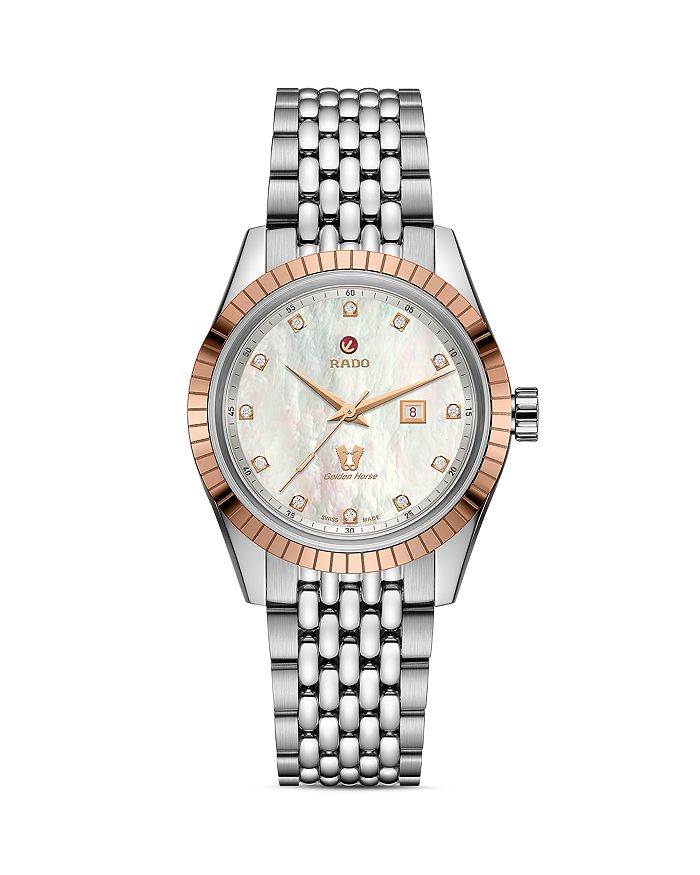 Shop Rado Tradition Watch, 35mm In White/silver