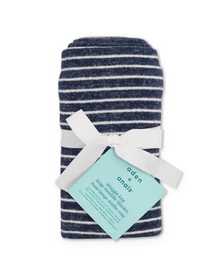 Boys' Striped Snuggle Knit Swaddle Blanket - Baby