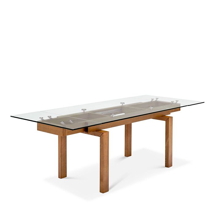 Shop Calligaris Hyper Extension Dining Table In Walnut