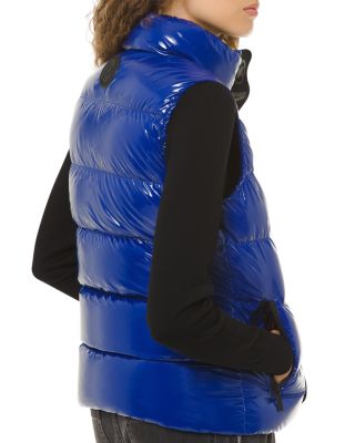 michael kors vest blue
