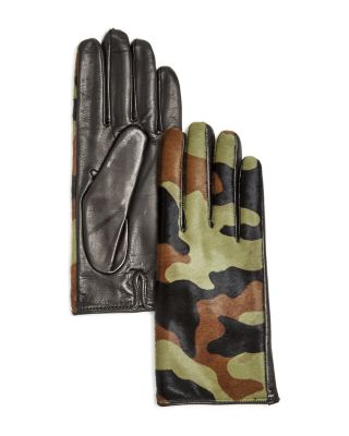 bloomingdales cashmere lined leather gloves