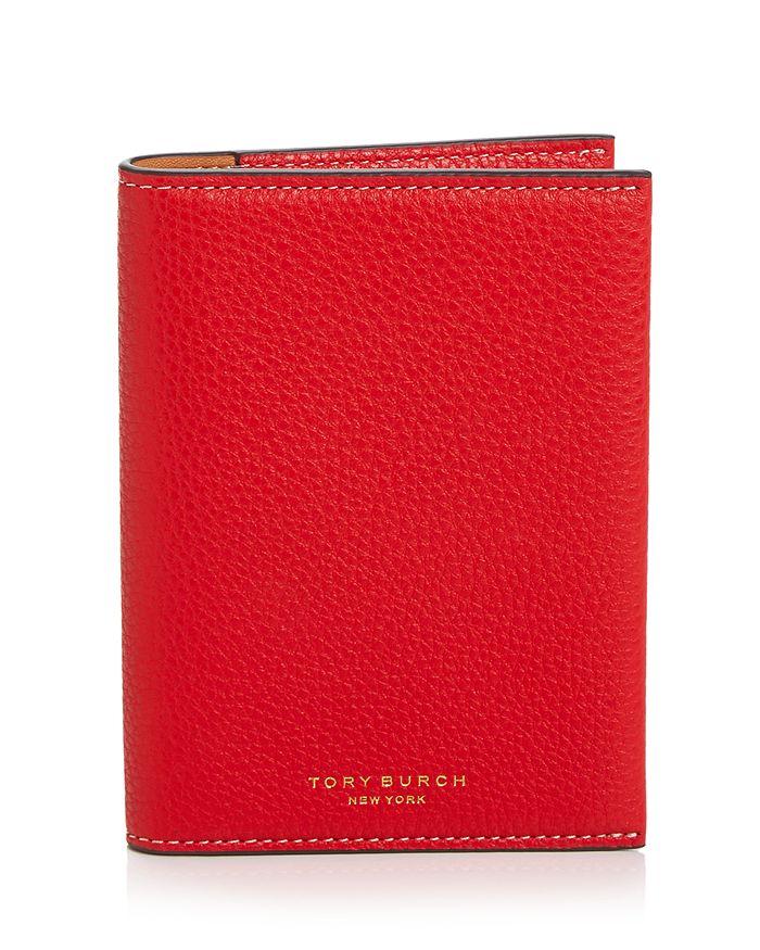 Tory Burch Perry Leather Passport Case | Bloomingdale's