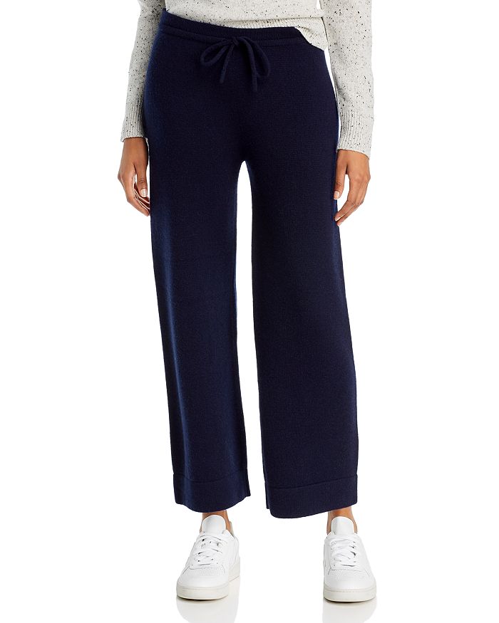 Theory Cashmere Relax Lounge Pants In Deep Navy
