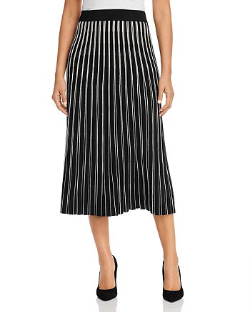 Tory Burch Striped Knit Skirt | Bloomingdale's
