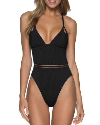 one piece cheeky bottom bathing suits