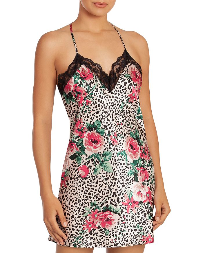 IN BLOOM BY JONQUIL IN BLOOM BY JONQUIL SATIN CHEMISE,SDC110