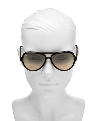  Brow Bar Aviator Sunglasses, 59mm