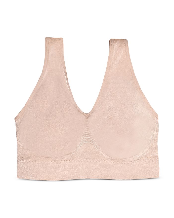 Shop Wacoal B.smooth Wireless Padded Bralette In Sand