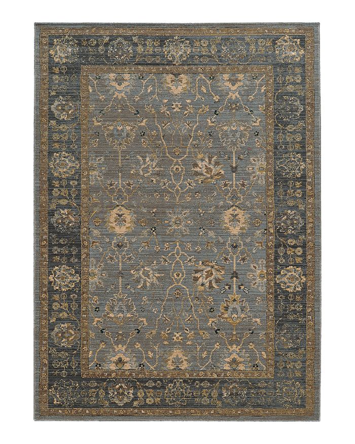 Tommy Bahama Vintage 534e2 Area Rug, 5'3 X 7'6 In Blue