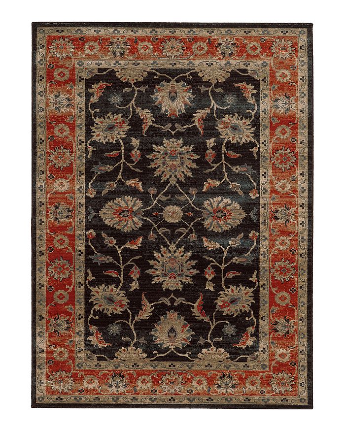 Tommy Bahama Vintage 634n2 Area Rug, 6'7 X 9'6 In Navy ModeSens