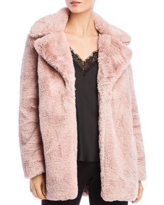 Faux fur coat bloomingdale's best sale