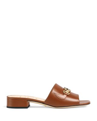 gucci slides women flats