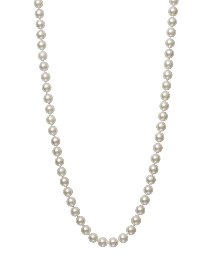 Bloomingdale's Cultured Freshwater Pearl Necklace In 14k Yellow Gold, 18 - 100% Exclusive In White