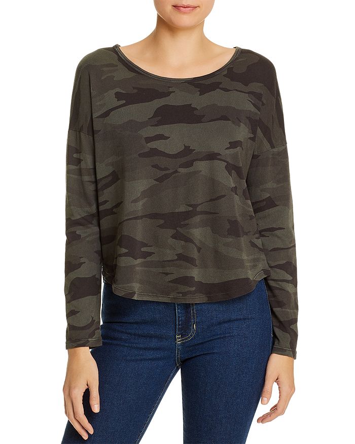 Splendid camo top best sale