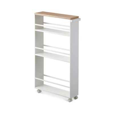 Yamazaki Tower Rolling Slim Storage Cart