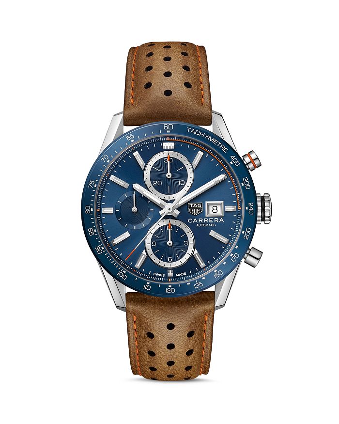  Tag Heuer Carrera Calibre 16 Chronograph 41mm Watch : Clothing,  Shoes & Jewelry