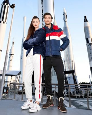 Moncler Janvry Color-Block Down Jacket | Bloomingdale's