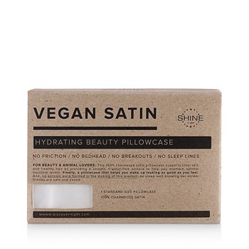 NIGHT - Vegan Satin Pillowcase, King
