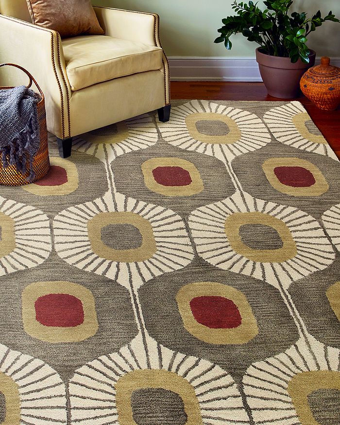 Bashian Chelsea St103 Runner Rug, 2'6 X 8' In Mocha