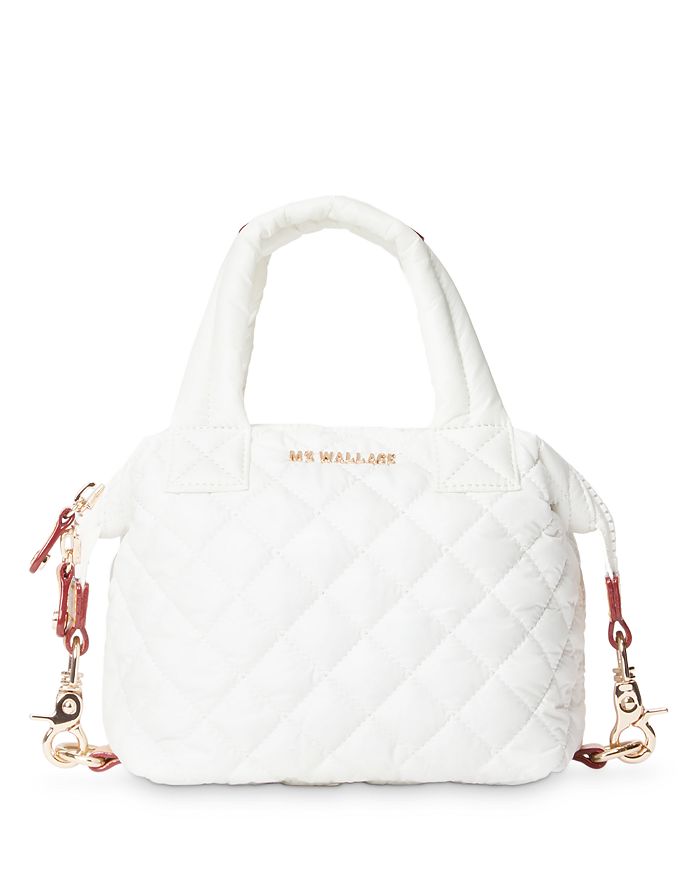MZ WALLACE Metallic Micro Sutton Tote Bloomingdale s