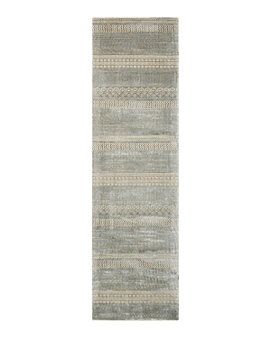 Calvin Klein Maya Collection Area Rug, 2'3 X 8' In Dolomite