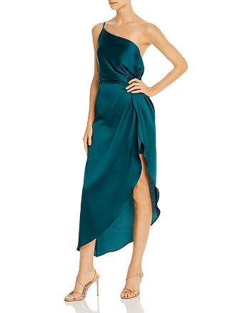 O.P.T Ivy One-Shoulder Midi Dress | Bloomingdale's