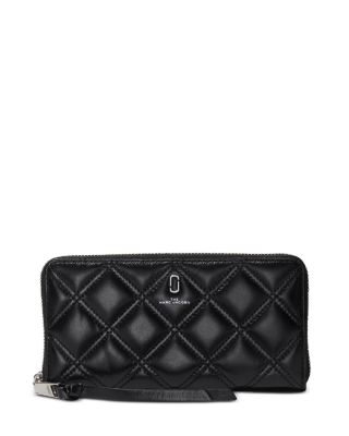 marc jacobs standard continental leather wallet