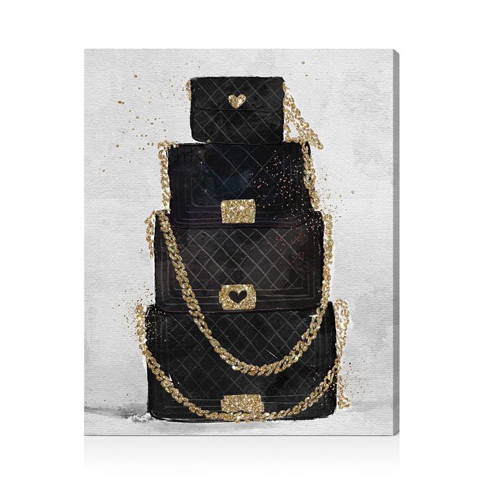 Luxury Shopping Bag I  Wall Art by Oliver Gal