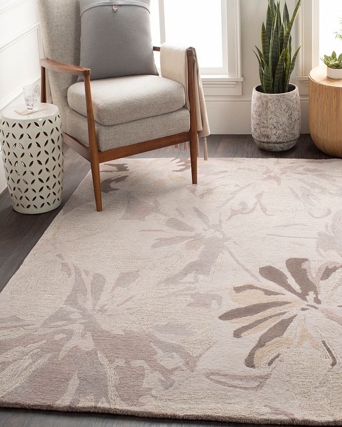 Surya Athena Ath-5135 Area Rug, 6' X 9' In Taupe