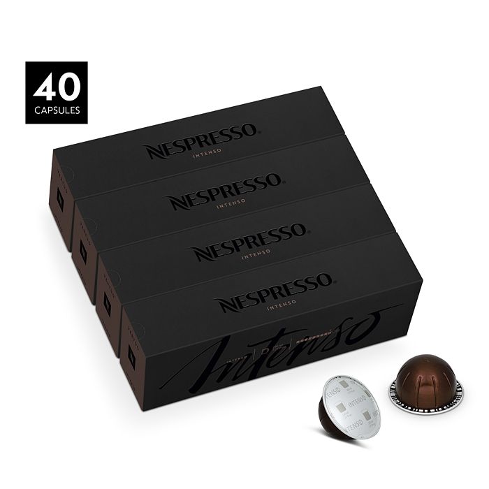 talent Bergbeklimmer gevogelte Nespresso Vertuo Intenso Capsules, 40 Count | Bloomingdale's