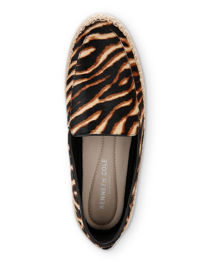 Kenneth Cole - Women's Jaxx Zebra-Print Espadrille Loafers