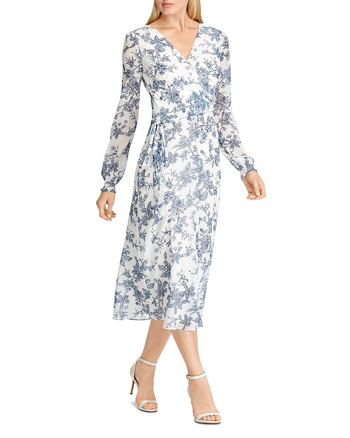 Ralph Lauren Floral Georgette Midi Dress Bloomingdale S