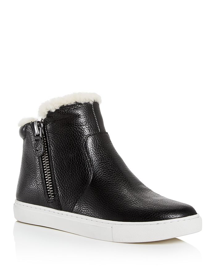 Gentle Souls by Kenneth Cole Women's Carter Cozy Shearling High-Top ...