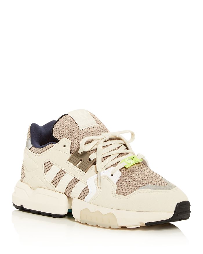 Adidas Originals Women's Zx Torsion Low-top Trainers In Light Brown/off White