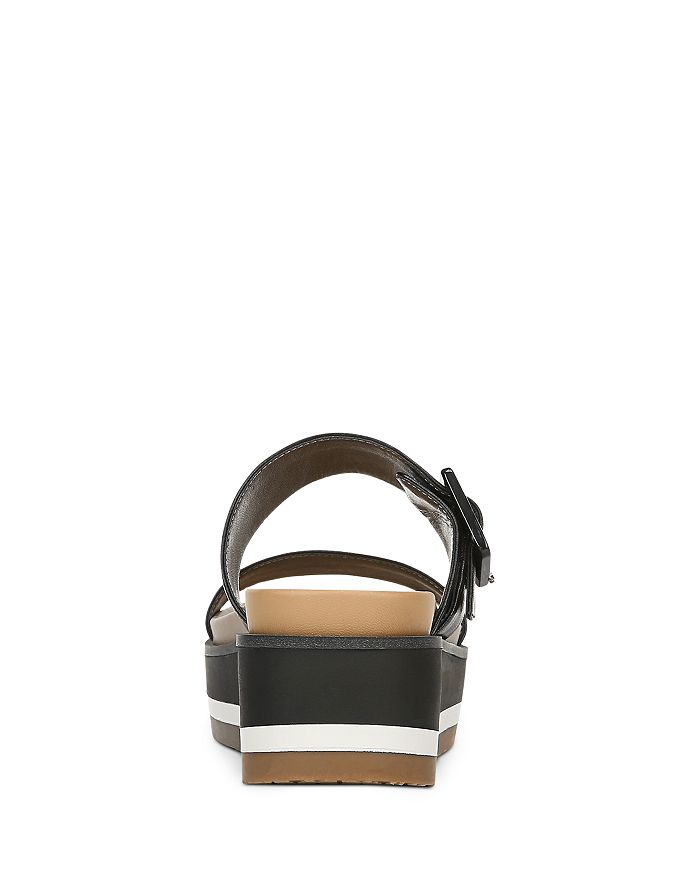 Sam Edelman Women s Agustine Leather Platform Wedge Sandals In