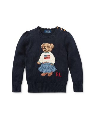 ralph lauren iconic bear sweater