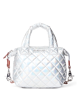 Mz Wallace Women's Micro Sutton In Hologram Metallic