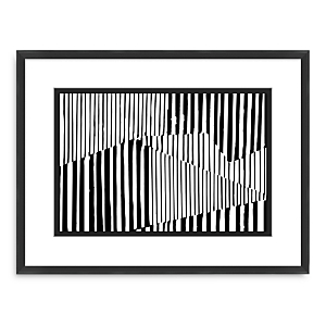 Bloomingdale's Artisan Collection Thom Filicia Artwork, Sideways 1 In Black/white