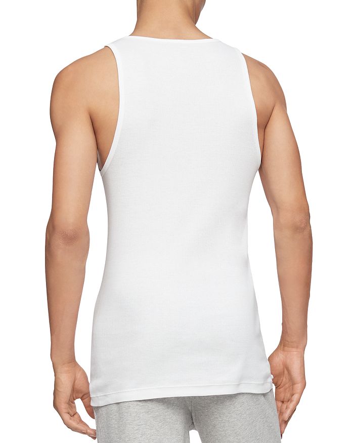 Shop Calvin Klein Classic Tanks, Pack Of 3 In White