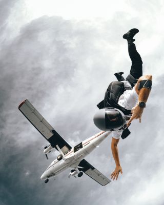 Chrono Tan Leather Strap &amp; Gray Dial Chronograph, 45mm