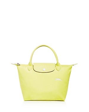 Longchamp Le Pliage Club Small Nylon Travel Bag In Yellow
